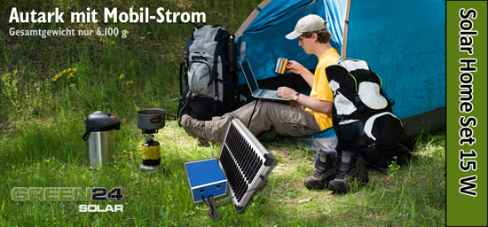 Mobile Solarenergie für Hobby und Freizeit