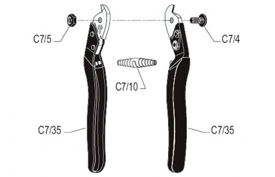 FELCO C7 Drahtseilschere