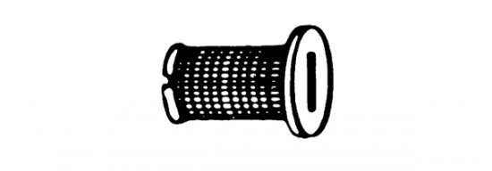 Kugelventilfilter (Maschenweite 100 M)