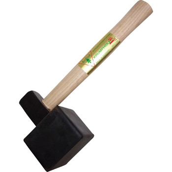 Plattenlegerhammer kantig - Tuborghammer