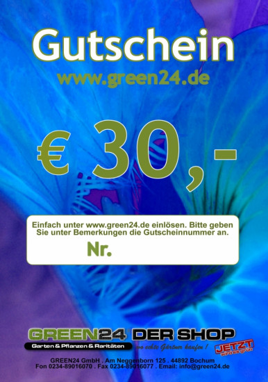 30 Euro Gutschein