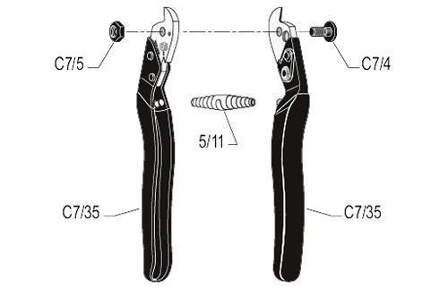 FELCO C3 - Drahtseilschere