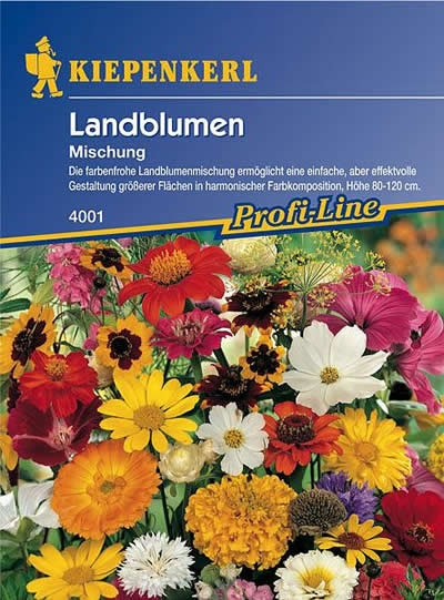 Land-Blumenmischung f�r 25 m2