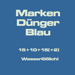 D�nger blau 15+10+15(+2) - 1 Kg