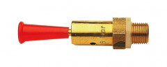 Sicherheitsventil, 6 bar, kurzer Griff