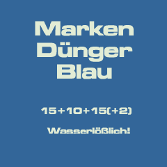 D�nger blau 15+10+15(+2) - 1 Kg