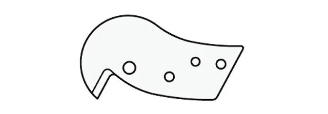 FELCO C16/5 Ersatz-Messer