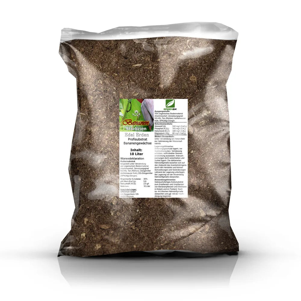 GREEN24 Bananen- und Strelitzienerde, 10 Liter
