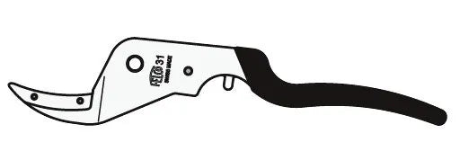 FELCO 31/2 Griff ohne Amboss