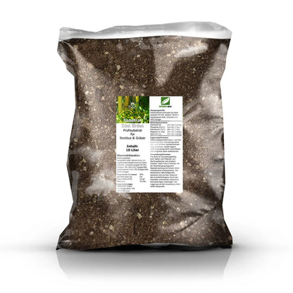 GREEN24 Bambuserde, gebrauchsfertiges Substrat für Bambus und Gräser, 10 Liter