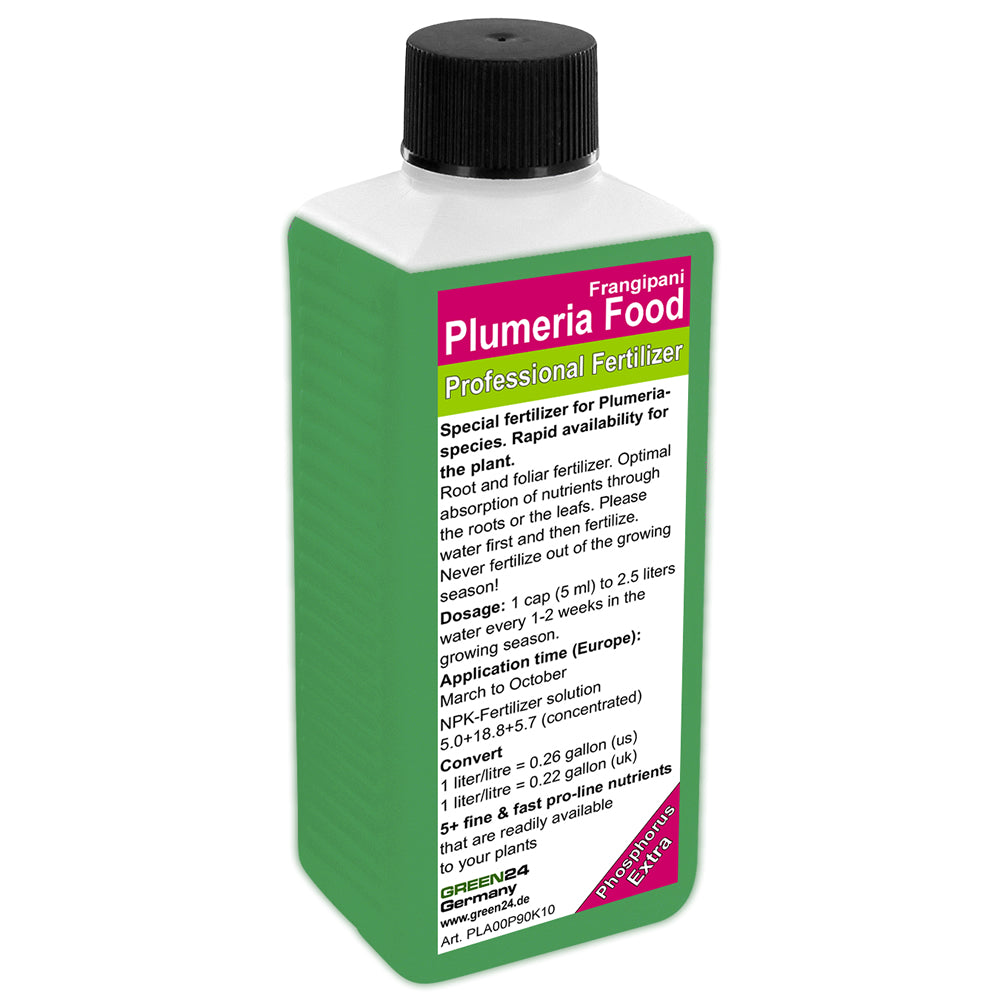 Frangipani-Dünger – 250ml Spezialkonzentrat für Plumeria | Tempelbaum düngen mit phosphatbetonter NPK Blüten-Formel