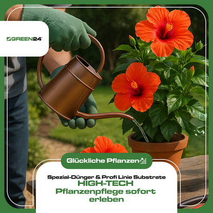 Hibiskus-Dünger 250ml – Spezial-Flüssigdünger für alle Hibiskus-Arten (Garten & Zimmer) | Fördert üppige Blüten, verhindert gelbe Blätter & sorgt für kräftiges Wachstum | NPK Profi-Pflege für Hibiscus