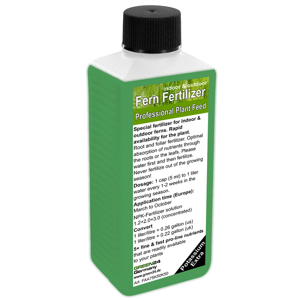 Farndünger – Zimmer- & Outdoor-Farne, 250 ml