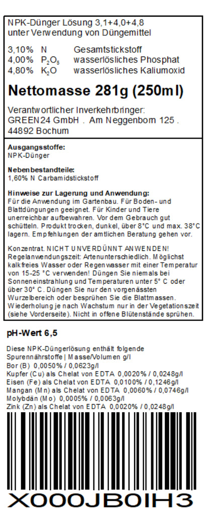 Blattkakteen Dünger – Zusatzbild 2