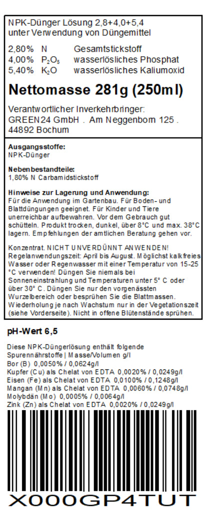 Feigen-Dünger – Zusatzbild 2