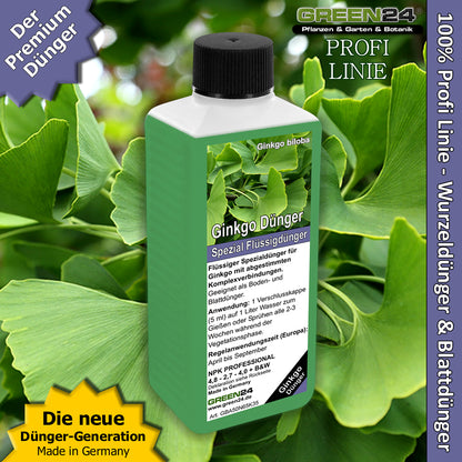 Ginkgo Fertilizer 250ml | Premium Liquid Fertilizer for Ginkgo biloba & Maidenhair Tree | NPK Fertilizer with Trace Elements for Vigorous Growth
