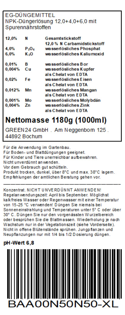 Bananen-Dünger