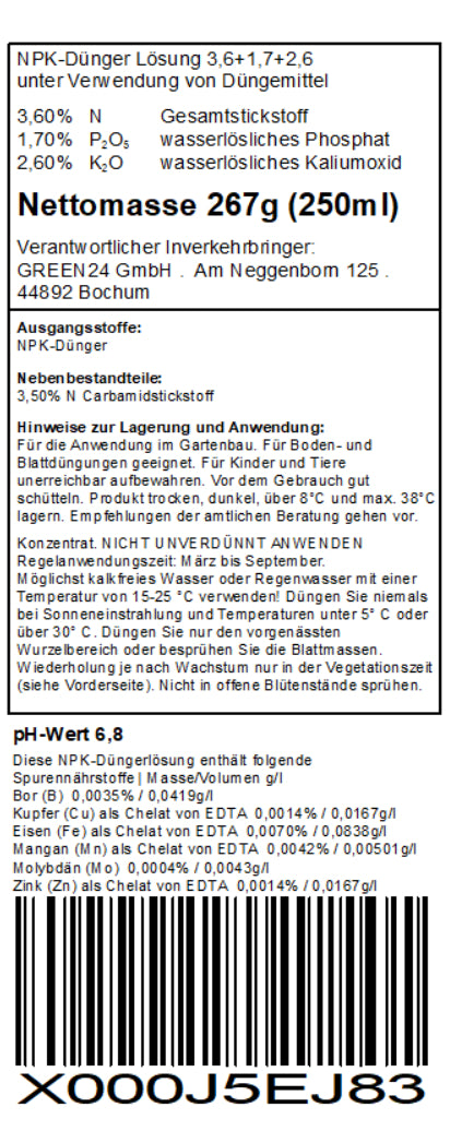 Ficus Ginseng Bonsai Dünger – Zusatzbild 2