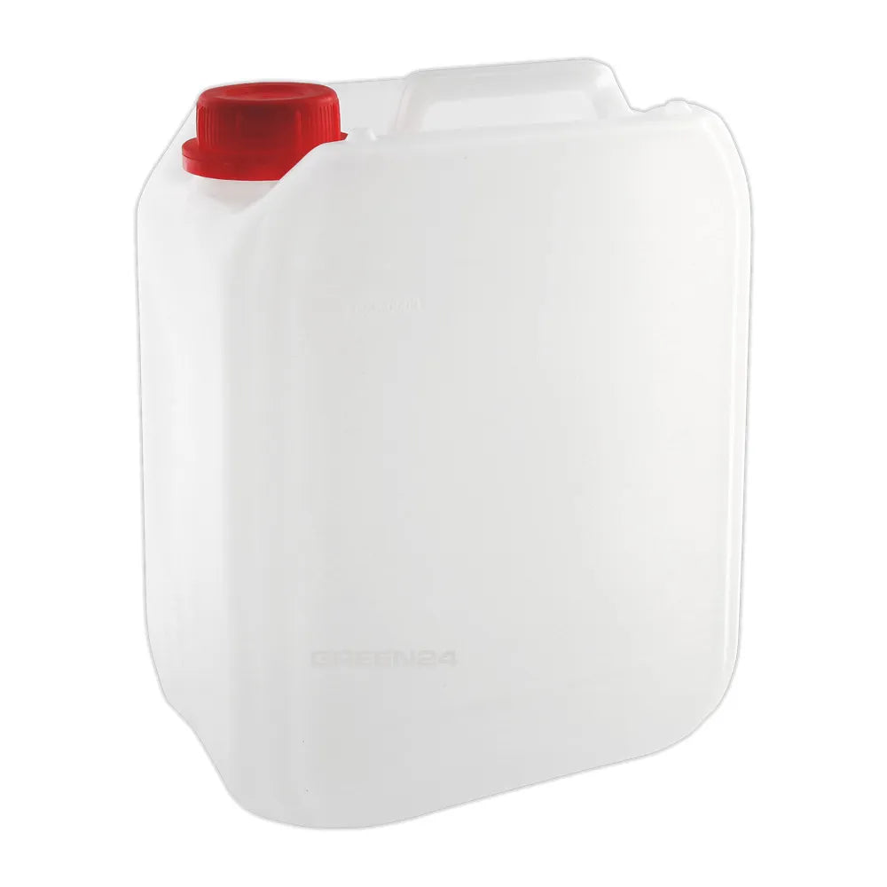 HDPE-Kanister 5 Liter mit rotem Schraubverschluss