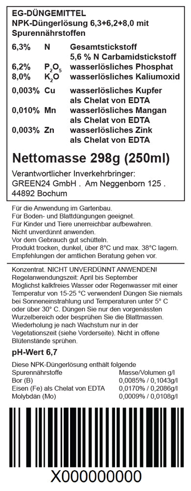 Himbeer- & Brombeer-Dünger – Zusatzbild 1