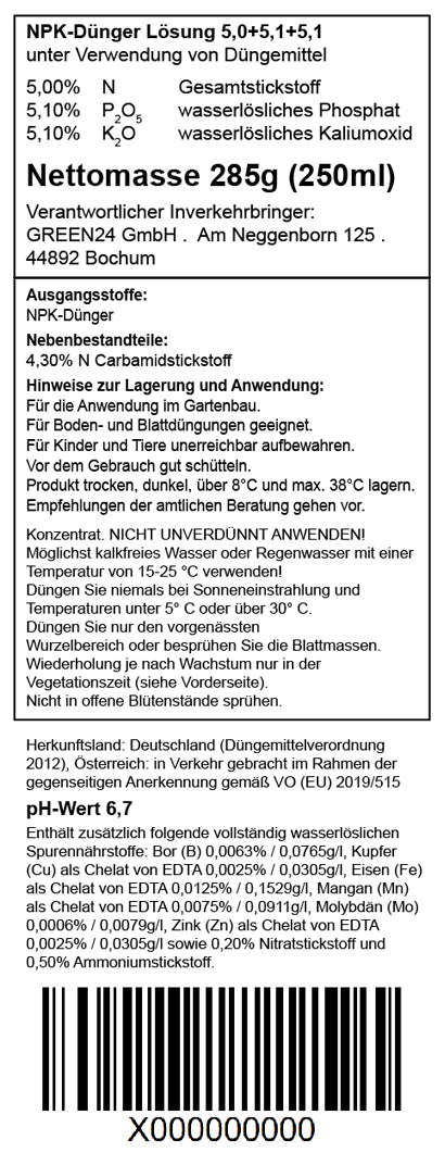 Pflaumenbaum-Dünger – Zusatzbild 1