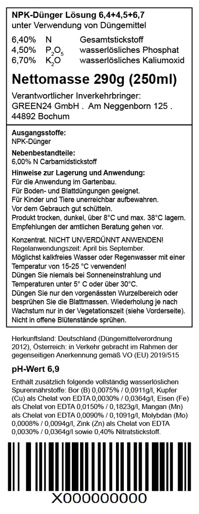 Lagerstroemia Dünger – 250ml Spezialdünger für Kräuselmyrte | Fördert üppige Blüten & kräftiges Wachstum | Ideal für alle Lagerstroemia-Sorten