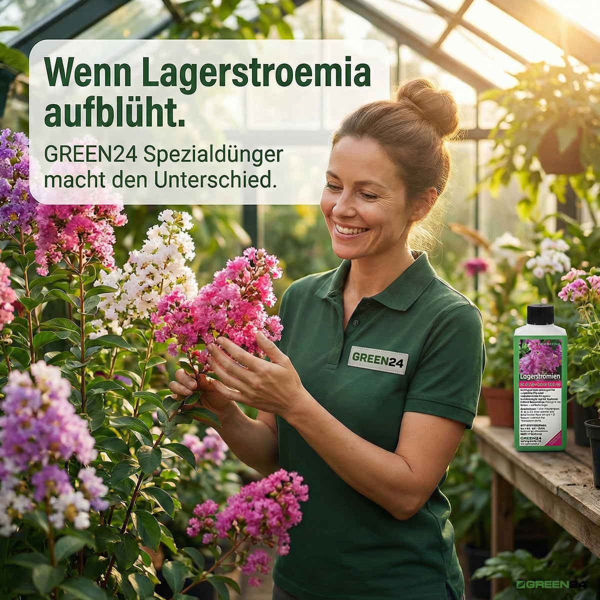Lagerstroemia Dünger – 250ml Spezialdünger für Kräuselmyrte | Fördert üppige Blüten & kräftiges Wachstum | Ideal für alle Lagerstroemia-Sorten