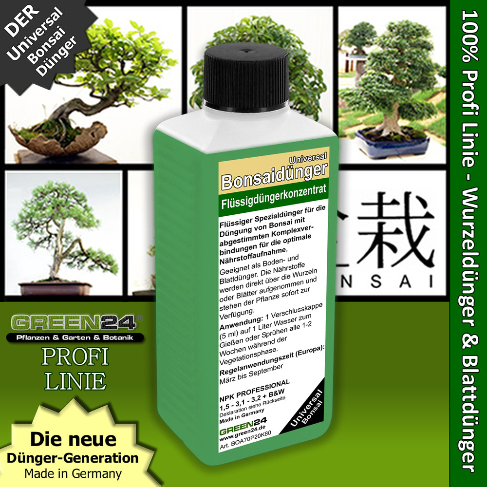 GREEN24 Bonsai-Dünger Universal Pro, 250 ml
