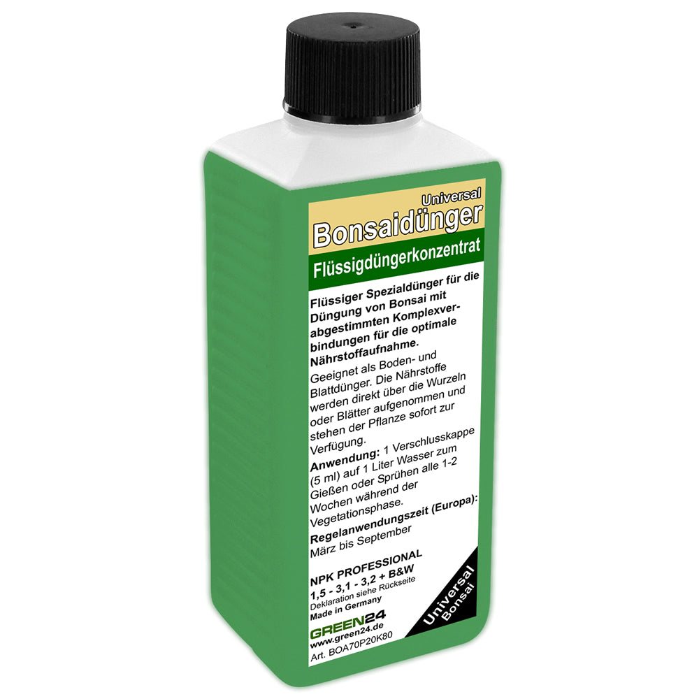 GREEN24 Bonsai-Dünger Universal Pro, 250 ml