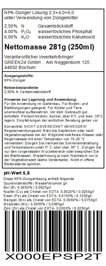 Kakteendünger Profi-Universal – 250ml Spezialdünger für alle Kakteen | Fördert kompakten Wuchs, intensive Bedornung & reiche Blüte | Die Komplettversorgung