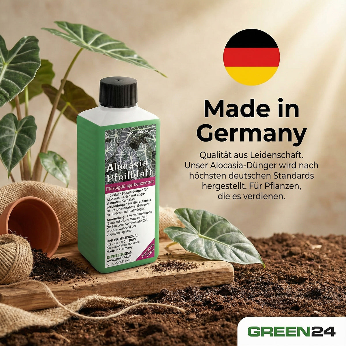 Alocasia Dünger 250 ml – Anwendung und Produktinformationen 8