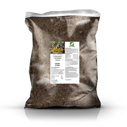 GREEN24 PRO Humus Cactus Compost, original 5-litre bag with product declaration label