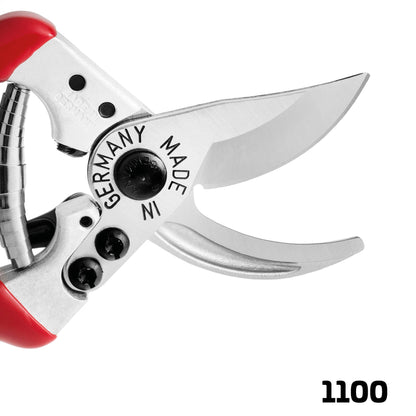 BERGER 1100 – geöffneter Schneidkopf mit Klinge und Gegenklinge