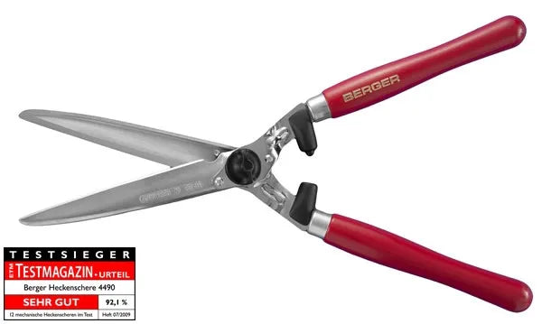 BERGER 4490 Heckenschere mit geraden Klingen