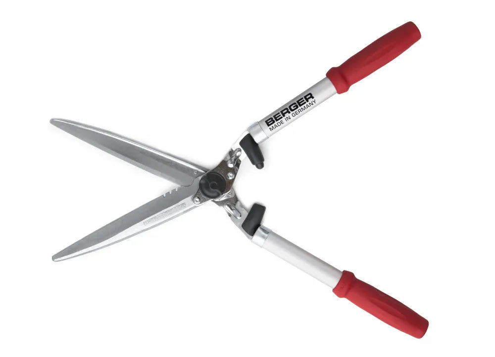 BERGER 4495 Aluminium-Heckenschere, gerade Klingen
