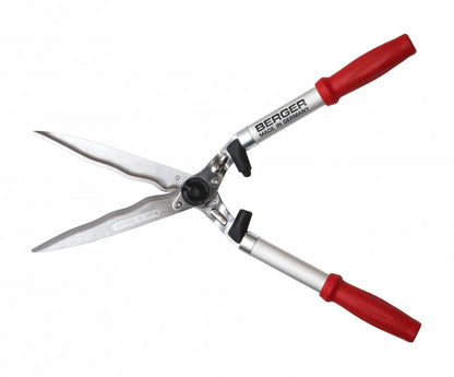 BERGER 4595 aluminium hedge shears with wavy blades