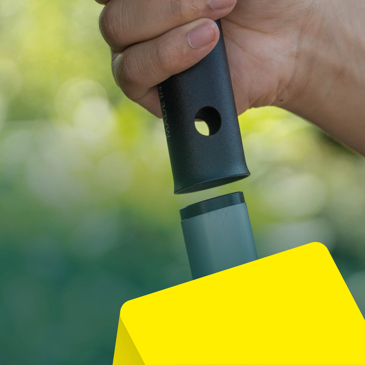 BERGER ArboRapid 75007 – Montage des Adapters; Stange separat erhältlich