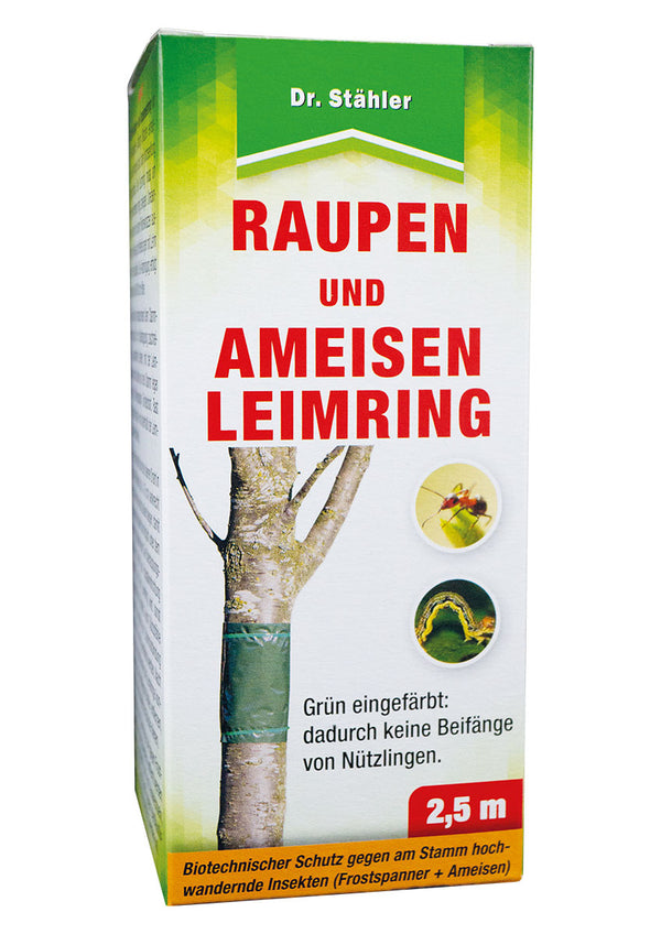Originalproduktfoto des Dr. Stähler Raupen- und Ameisenleimrings, 2,5 m