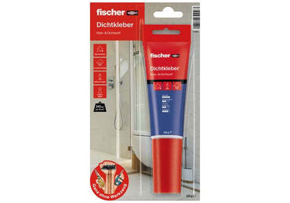 Originalverpackung des fischer Dichtklebers 545862 mit 120-g-Tube