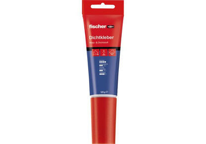 fischer Dichtkleber 545862 – weiße 80-ml-Tube mit 120 g Inhalt, eine der zwei lieferbaren Ausführungen