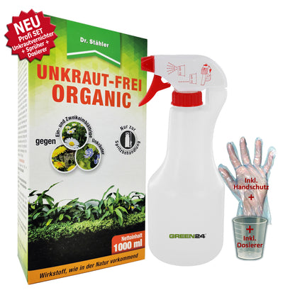 Unkraut-Frei Organic 1 Liter - Set – Produktansicht