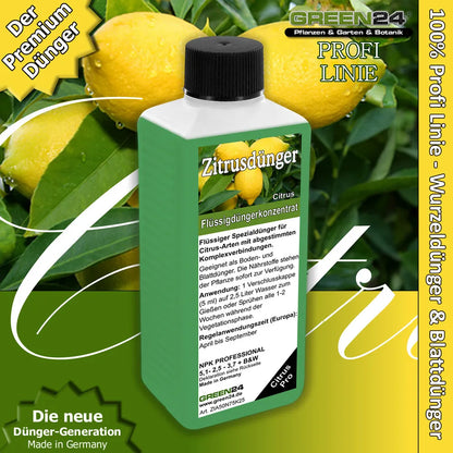 Zitrusdünger 250 ml – Anwendung und Produktdetails