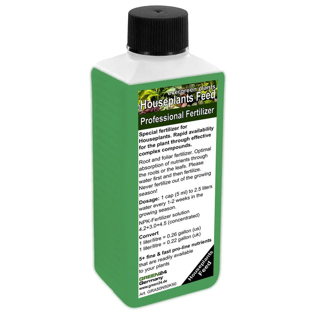 Foliage fertiliser: original English front label