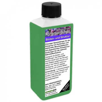 GREEN24 Hortensien-Dünger in der 250-ml-Flasche