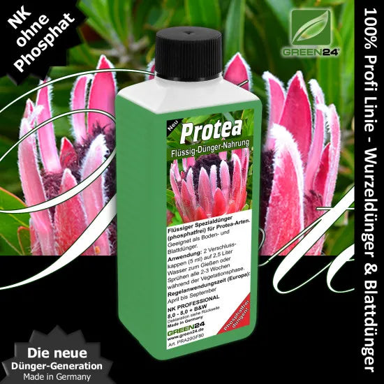 Protea Dünger NK-Flüssigdünger für Proteen und Banksien 250ml – Produkt und Anwendung
