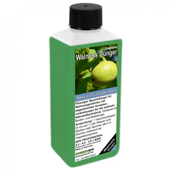 Walnussbaum-Dünger 250 ml – freigestellte Produktansicht
