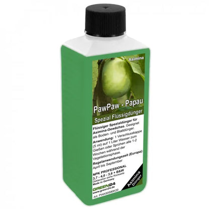 PawPaw-Dünger Indianabanane, Papau, Asimina 250ml – Produktansicht