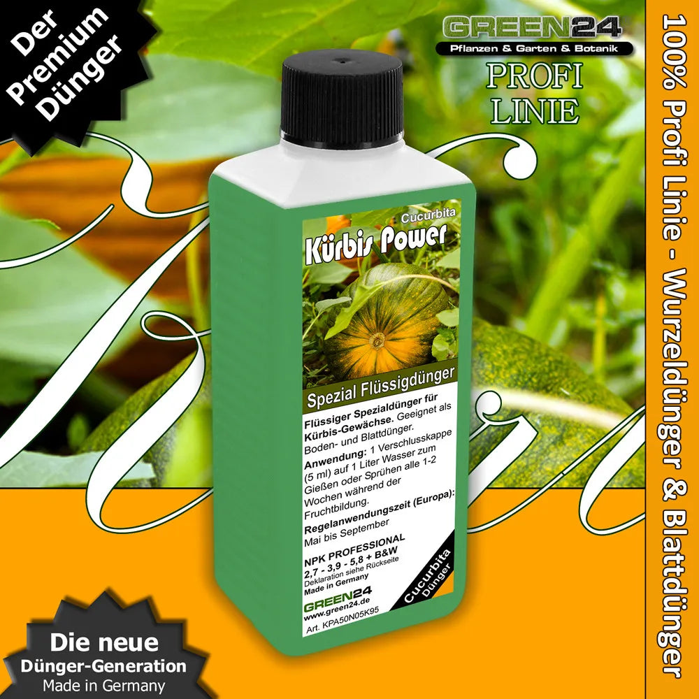 Kürbis-Dünger 250 ml – Anwendung und Produktdetails