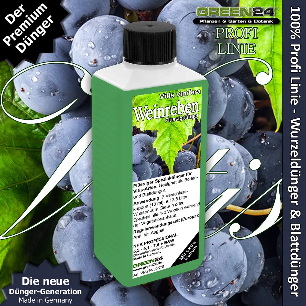 Weinreben-Dünger 250 ml – Anwendung und Produktdetails