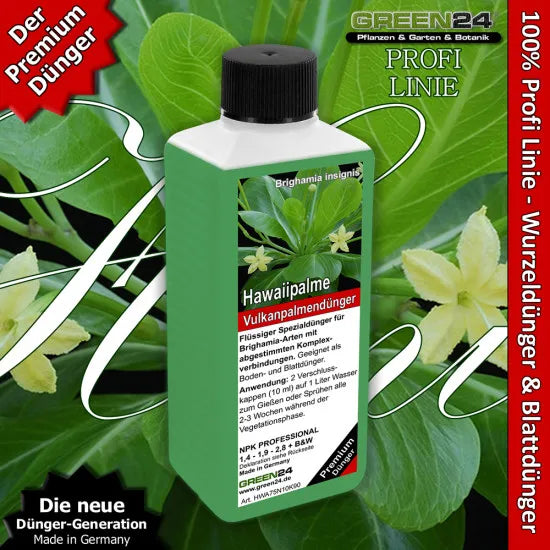 GREEN24 Hawaiipalmen-Dünger – 250 ml – Produkt mit Pflanzenmotiv